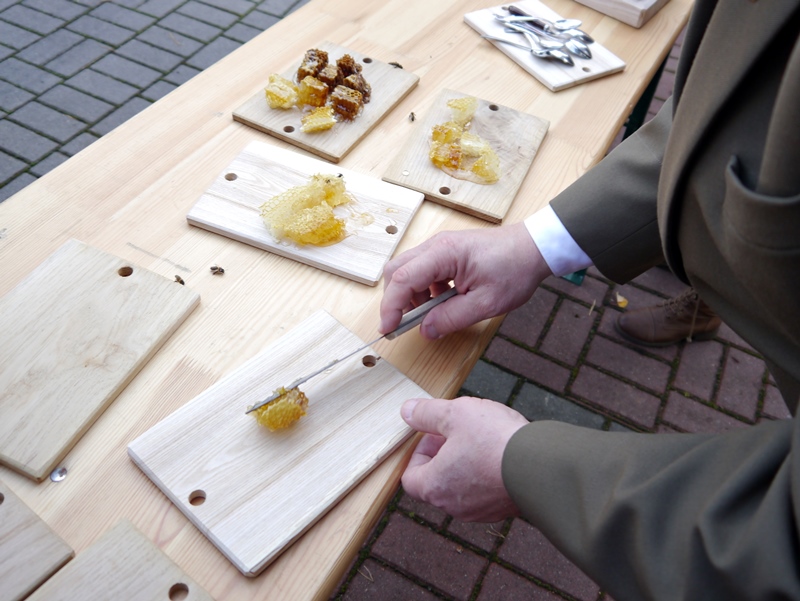 Leśnicy pokazali, na czym w bartnictwie polega łaźbienie
