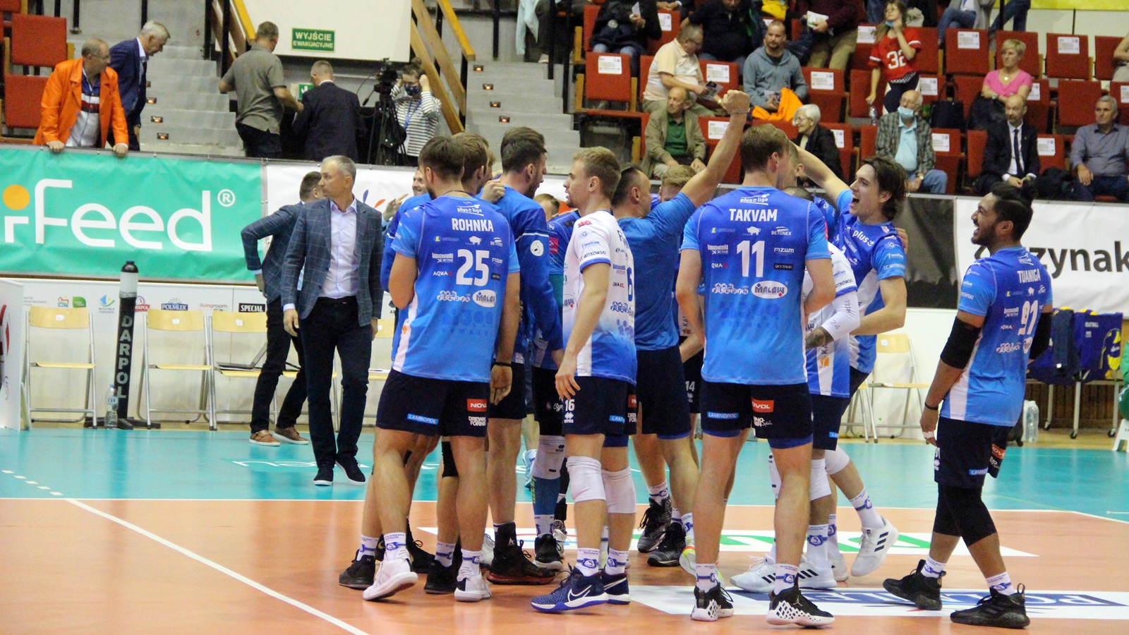 W PlusLidze Ślepsk Malow Suwałki pokonuje w Olsztynie AZS 3:0 [zdjęcia]