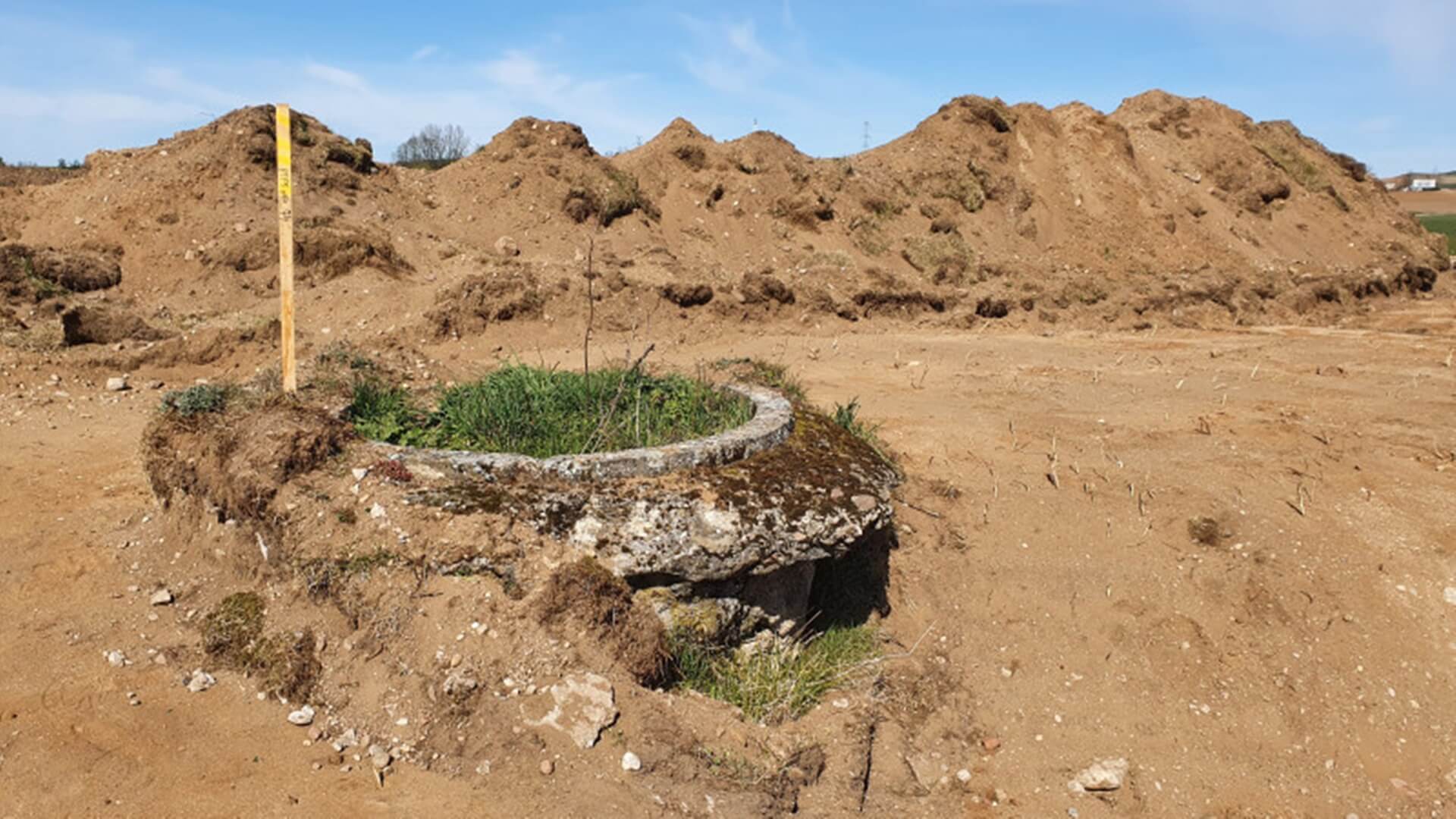 Przy budowie drogi do Budziska odkryto poniemieckie bunkry