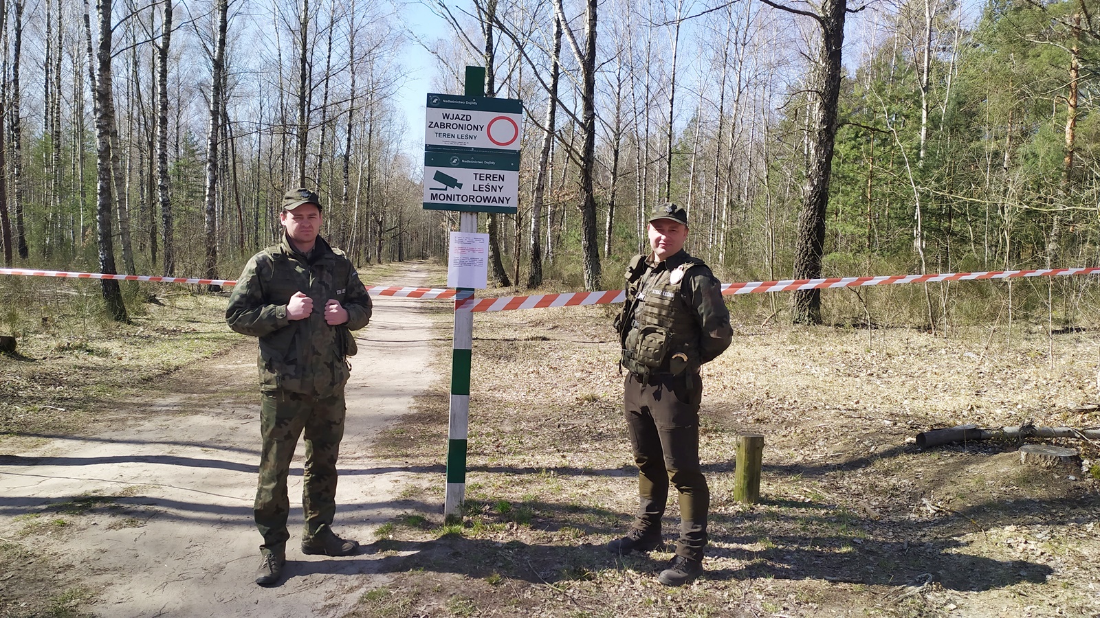 Parki i lasy w Podlaskiem świecą pustkami - służby prowadzą kontrole