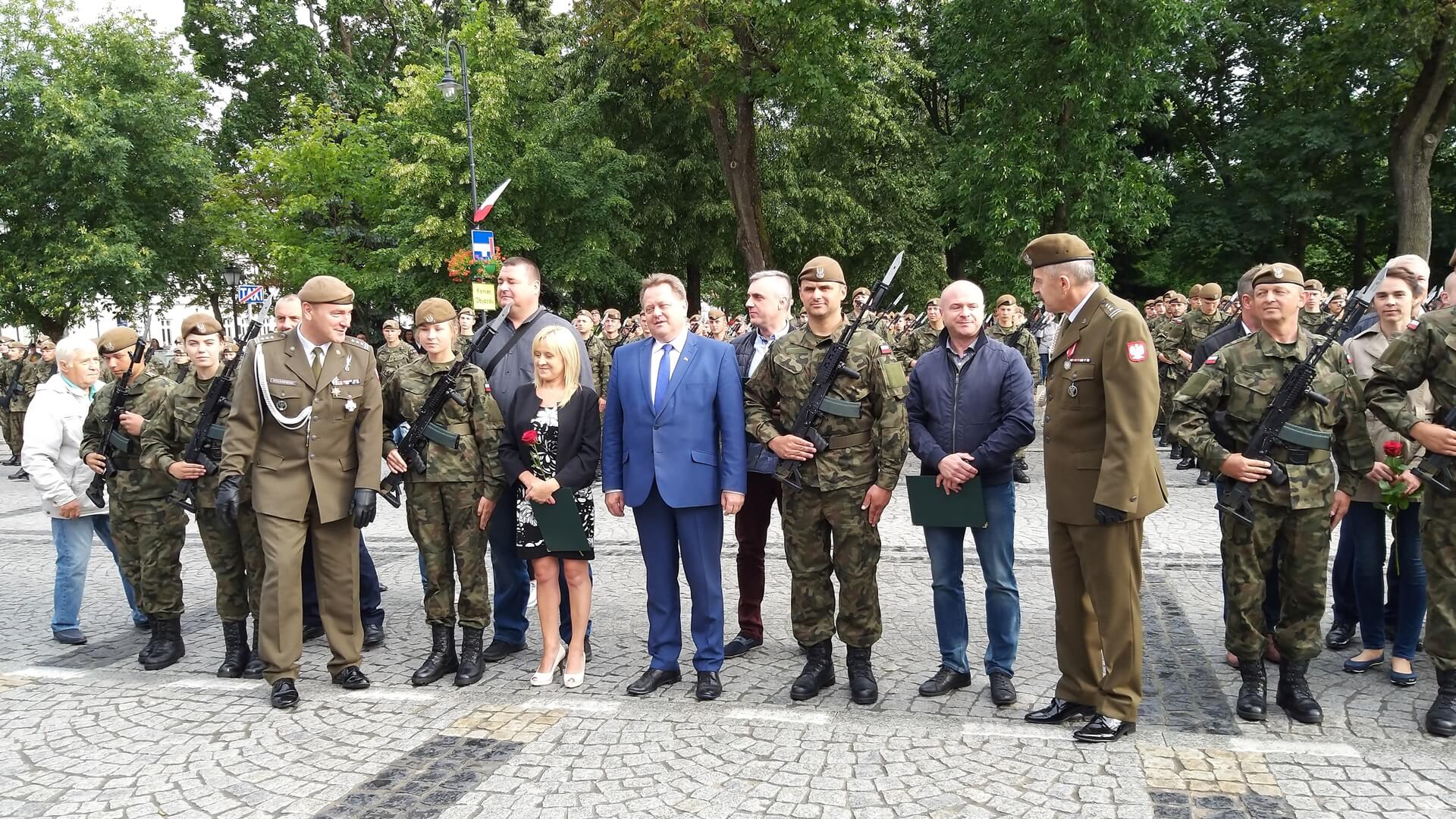 100 żołnierzy Podlaskiej Brygady Obrony Terytorialnej złożyło przysięgę wojskową