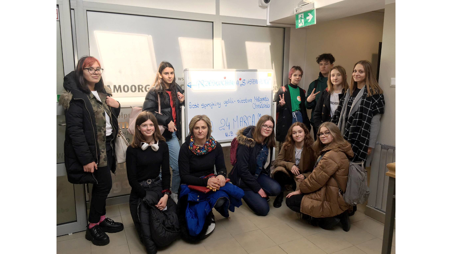 Uczniowie jednej ze szkół społecznych organizują akcję pomocy dla szpitala MSWiA w Białymstoku