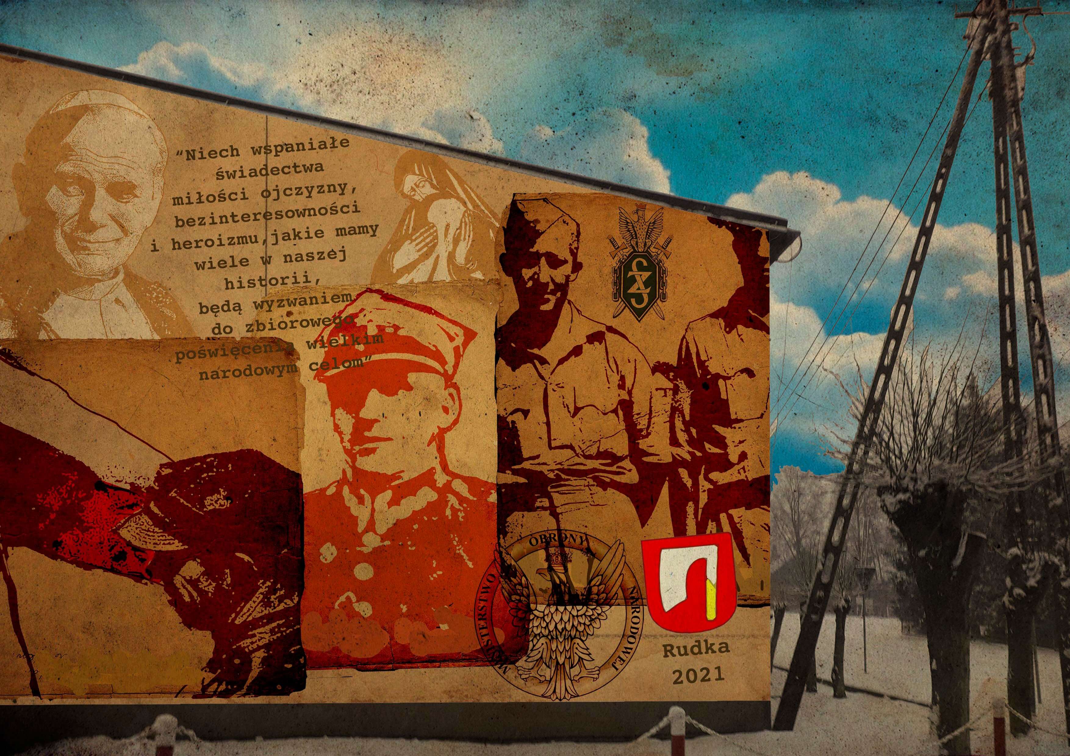 Cztery patriotyczne murale powstaną w tym roku w Podlaskiem