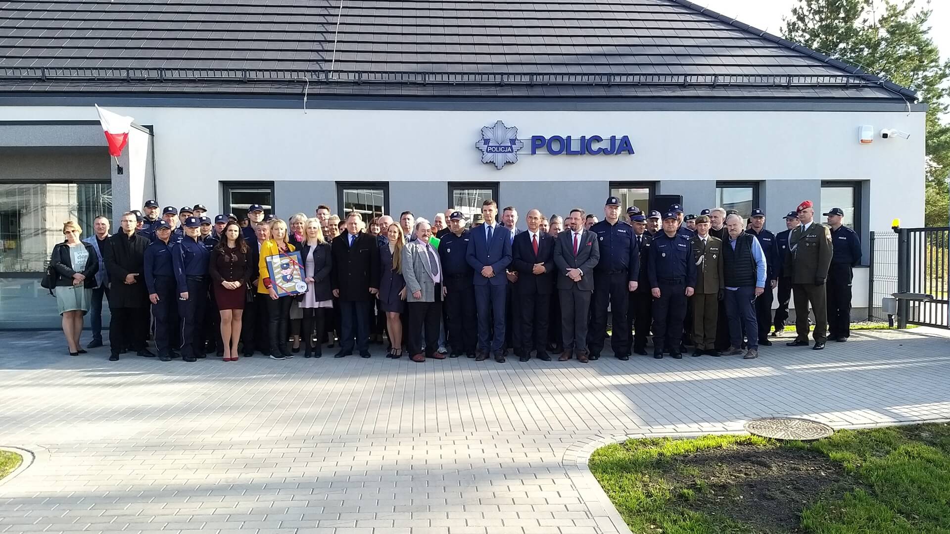 Nowy posterunek policji powstał w Zaściankach koło Białegostoku