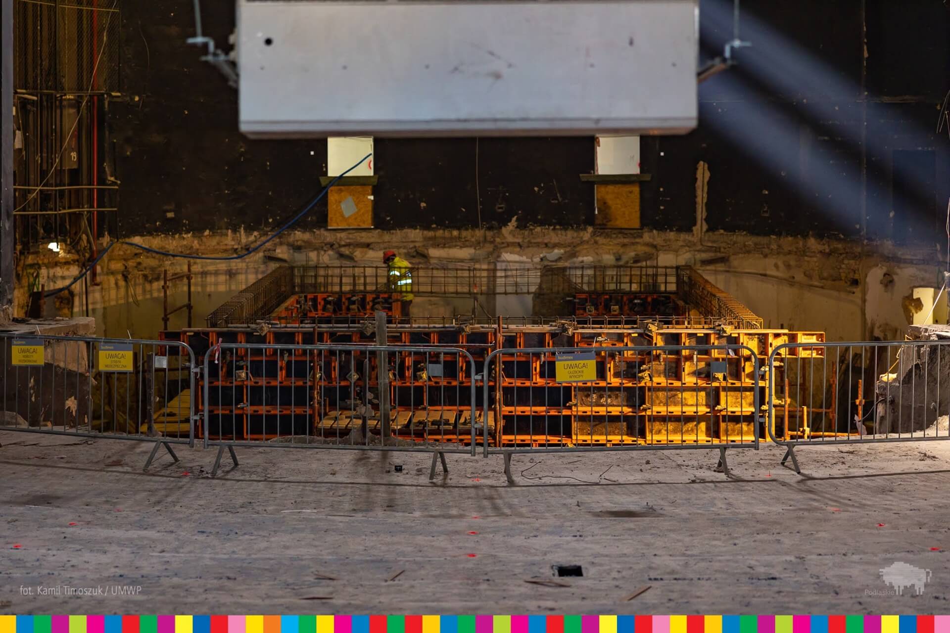Trwa remont Teatru Dramatycznego w Białymstoku [zdjęcia]