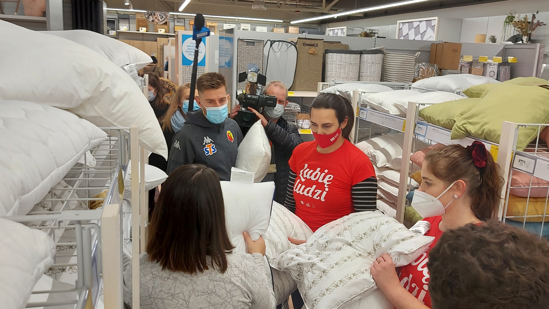 Piłkarze Jagiellonii Białystok znów przygotowali Szlachetną Paczkę