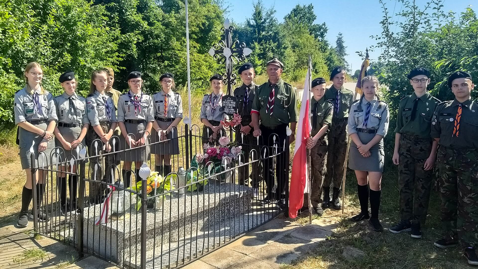 Białostoccy harcerze oddali hołd poległym w czasie wojny polsko-bolszewickiej