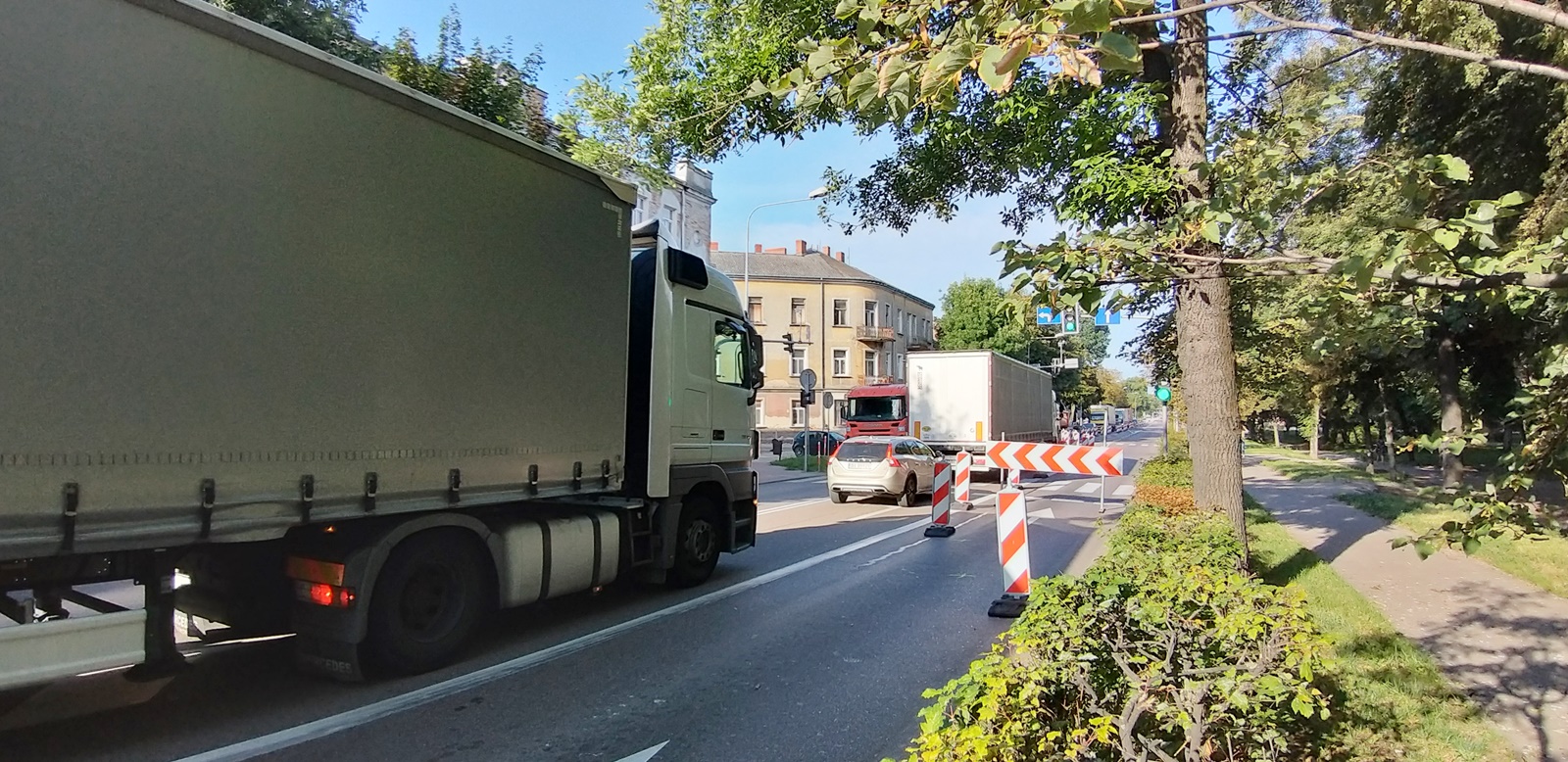 Kierowców w Łomży czekają utrudnienia w związku z przebudową ulicy Wojska Polskiego