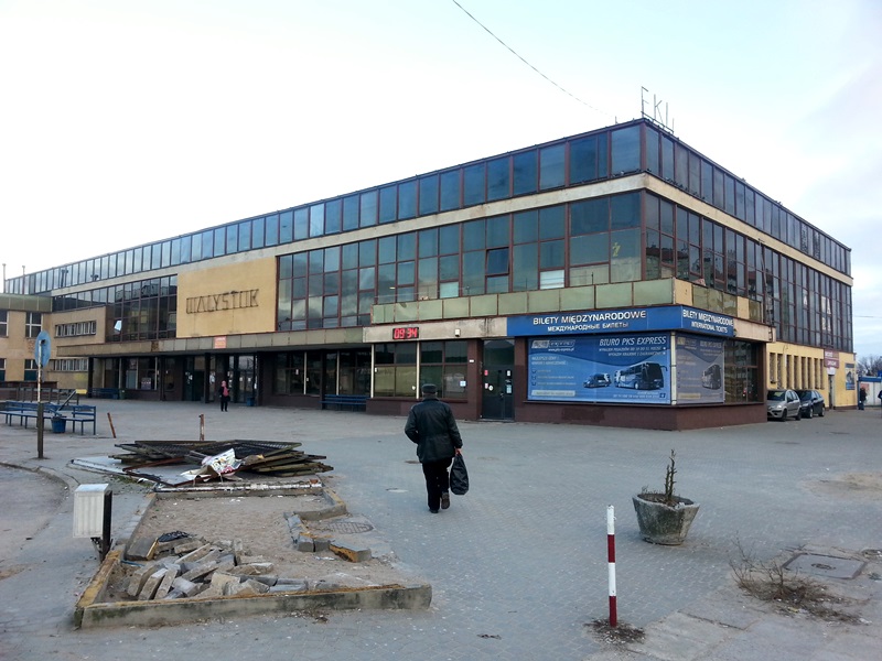 Rozbiórka dworca PKS w Białymstoku się opóźni