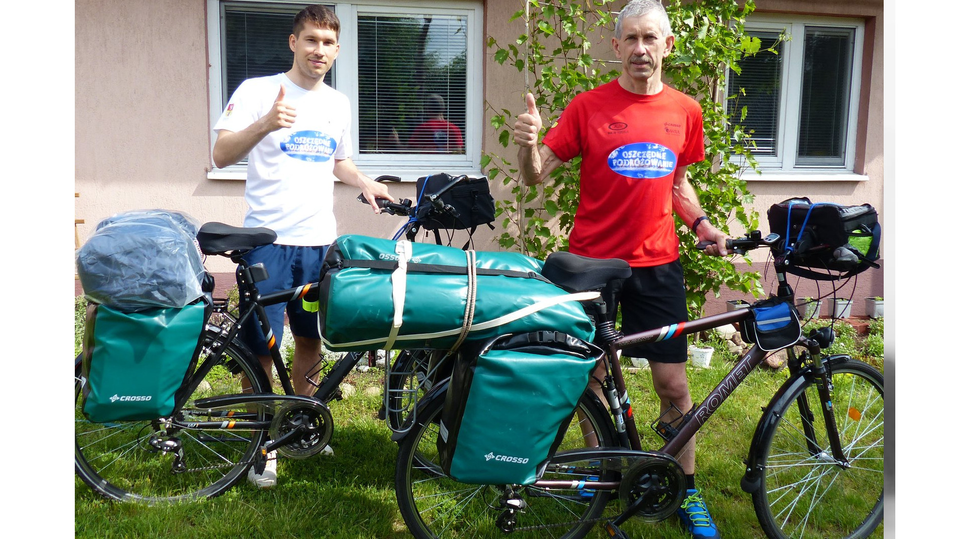 Były piłkarz Jagiellonii wyruszył na wyprawę rowerową dookoła Bałtyku