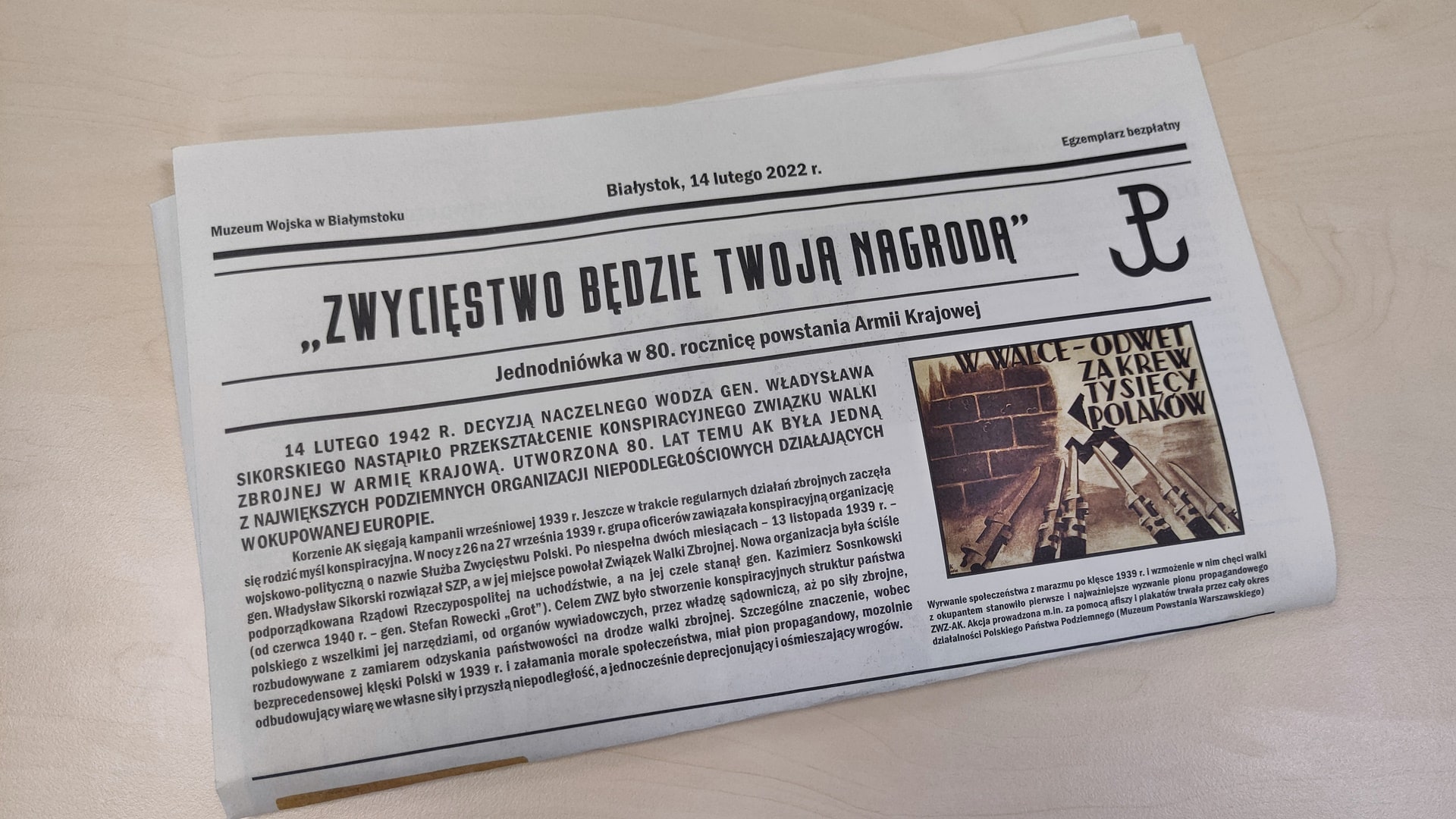 Trwają przygotowania do białostockich obchodów 80. rocznicy powstania Armii Krajowej