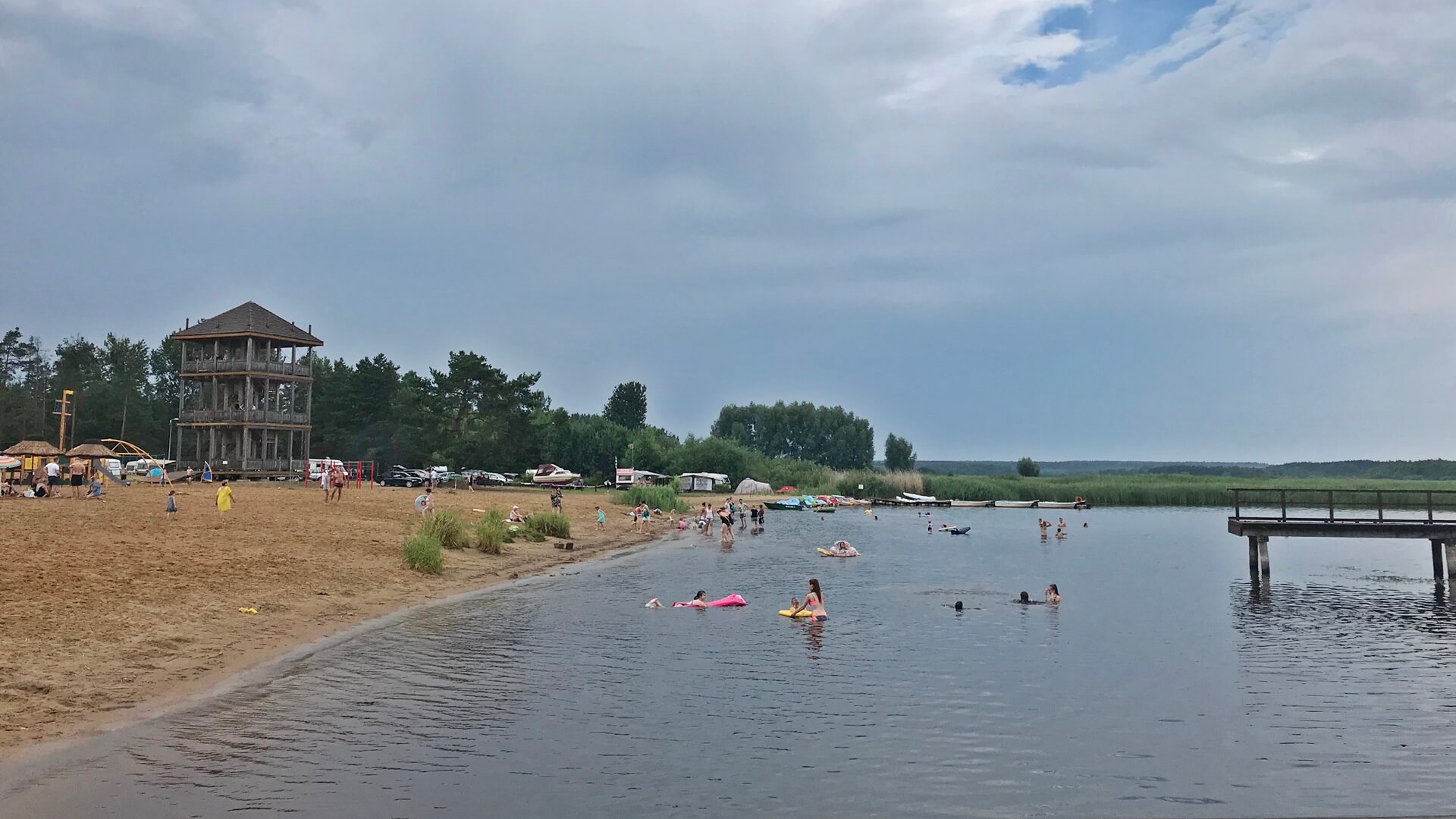 Nad zalewem Siemianówka dopiero za rok będą punkty gastronomiczne