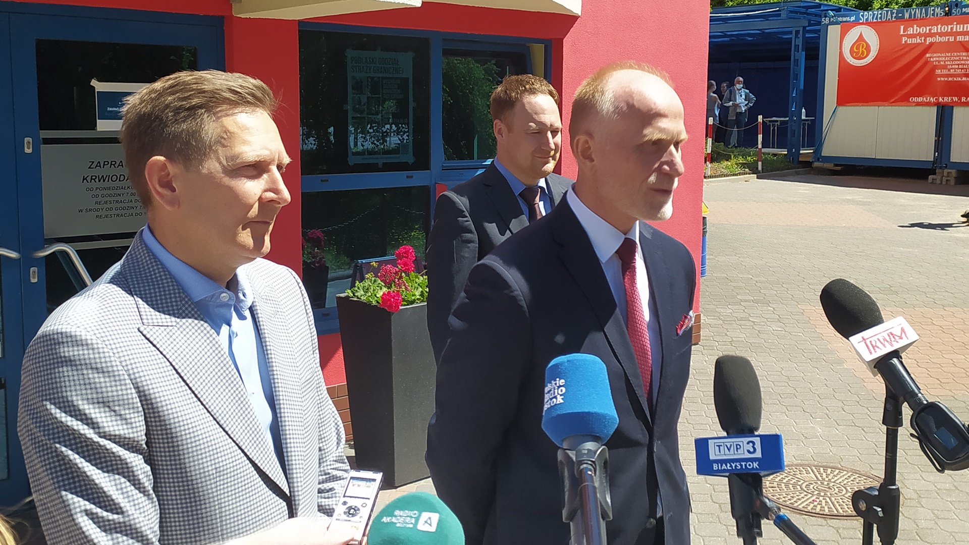 Dyrektor RCKiK w Białymstoku: mimo pandemii krwiodawcy oddali tyko nieznacznie mniej krwi