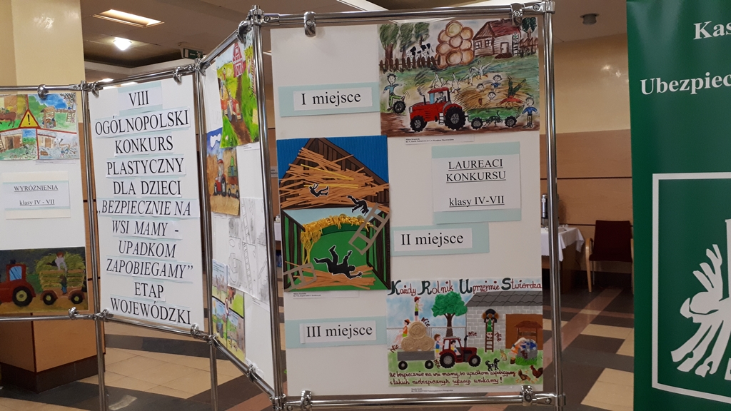 Rozstrzygnięto konkurs pod hasłem "Bezpiecznie na wsi mamy - wypadkom zapobiegamy"