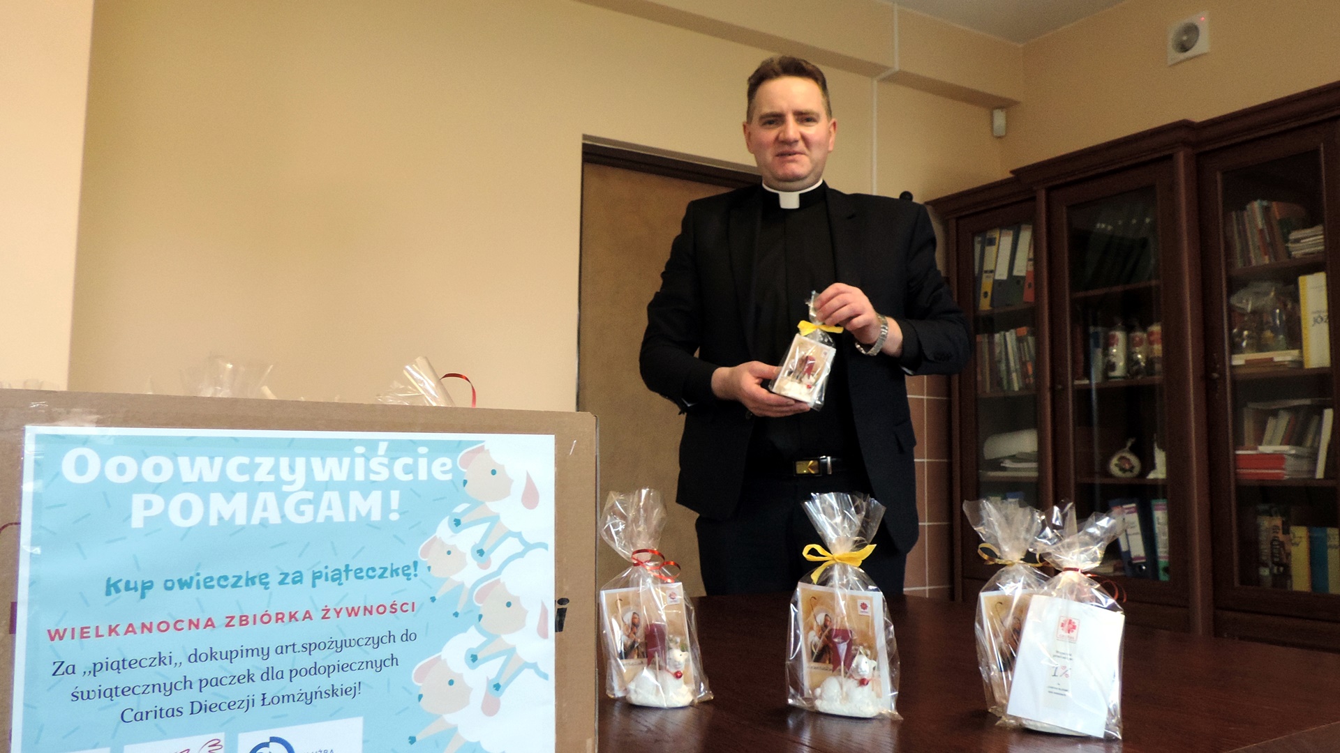 Caritas diecezji łomżyńskiej organizuje przedświąteczne akcje pomocy potrzebującym