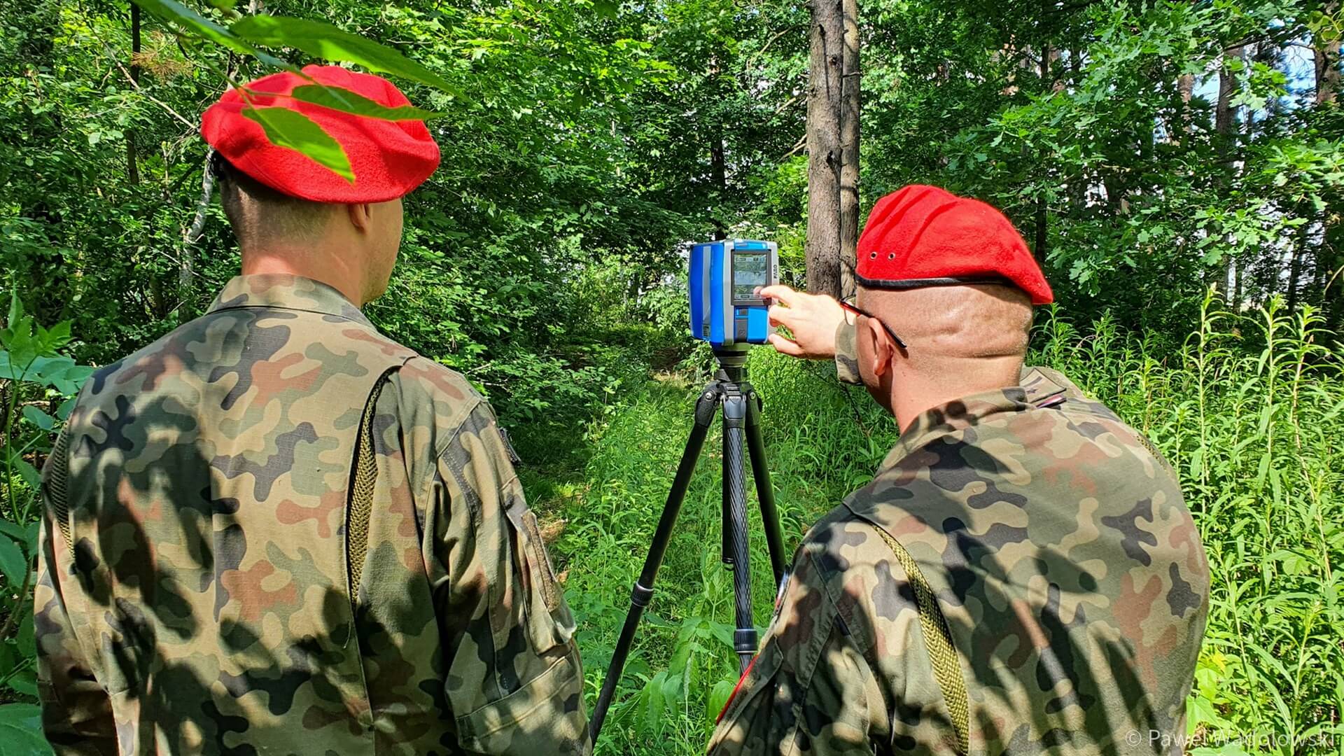 Chcą znaleźć mogiły partyzantów z czasów II wojny światowej - wykorzystują do tego skanery 3D