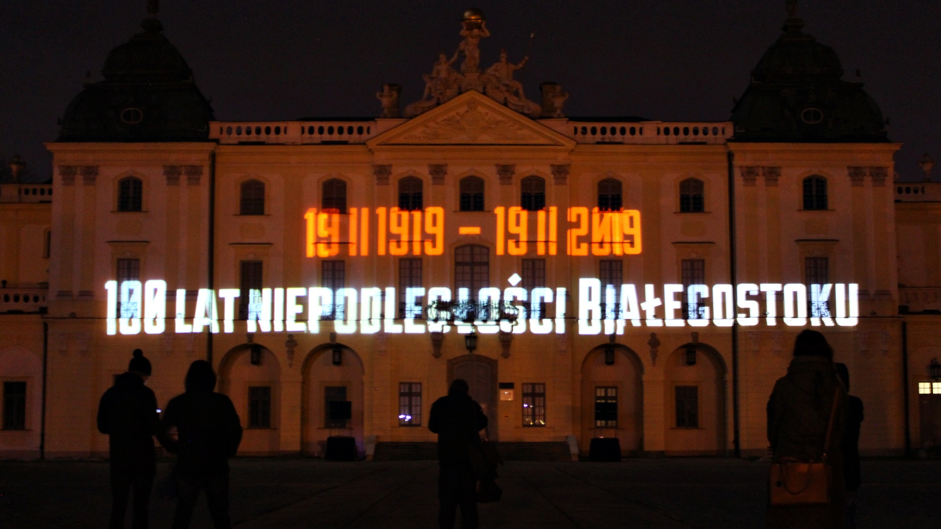 Mapping z okazji 100-lecia odzyskania przez Białystok niepodległości