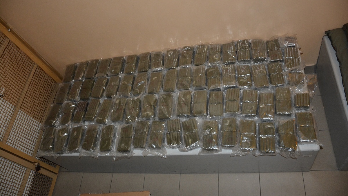 SG udaremniła w Kuźnicy próbę przemytu prawie 70 kg haszyszu