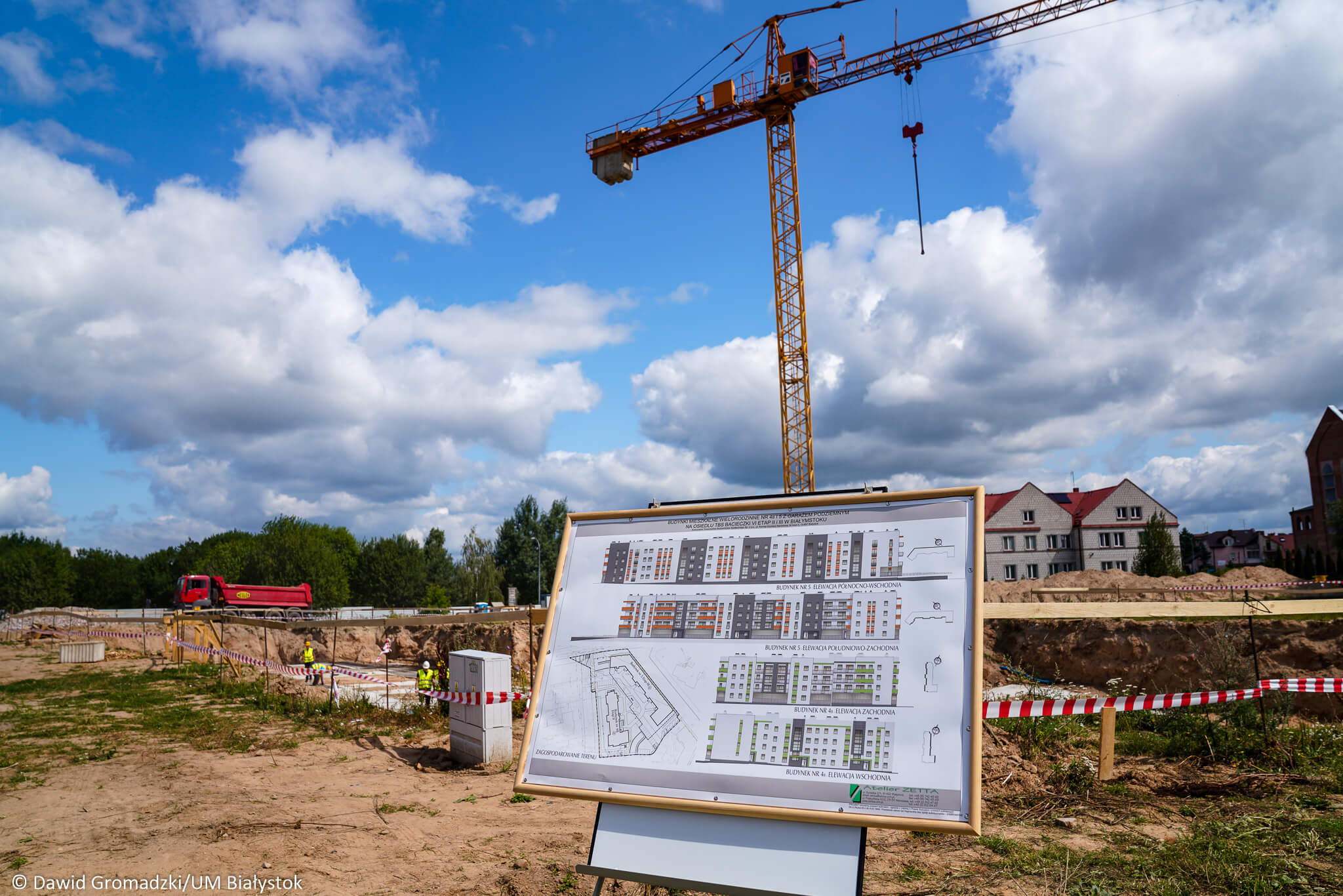 Nowe bloki na białostockich Bacieczkach