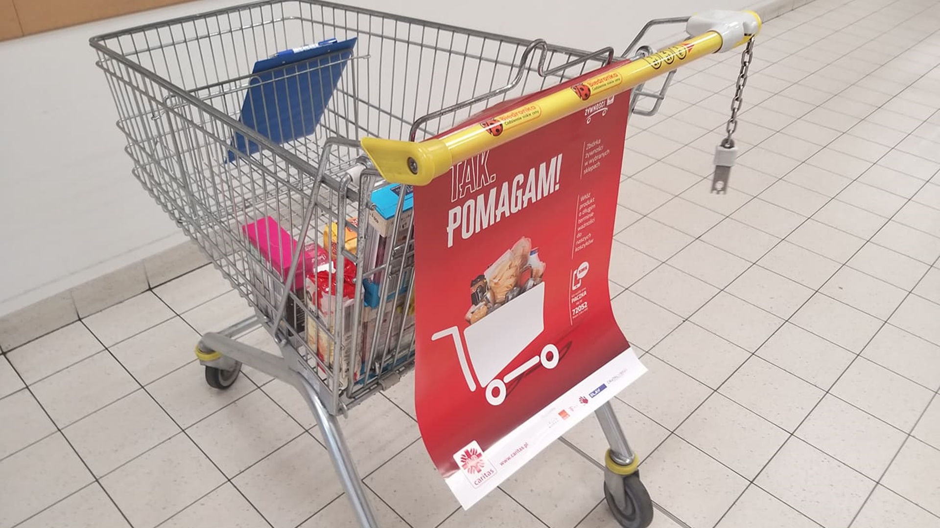 W podlaskich sklepach trwa przedświąteczna zbiórka żywności organizowana przez Caritas