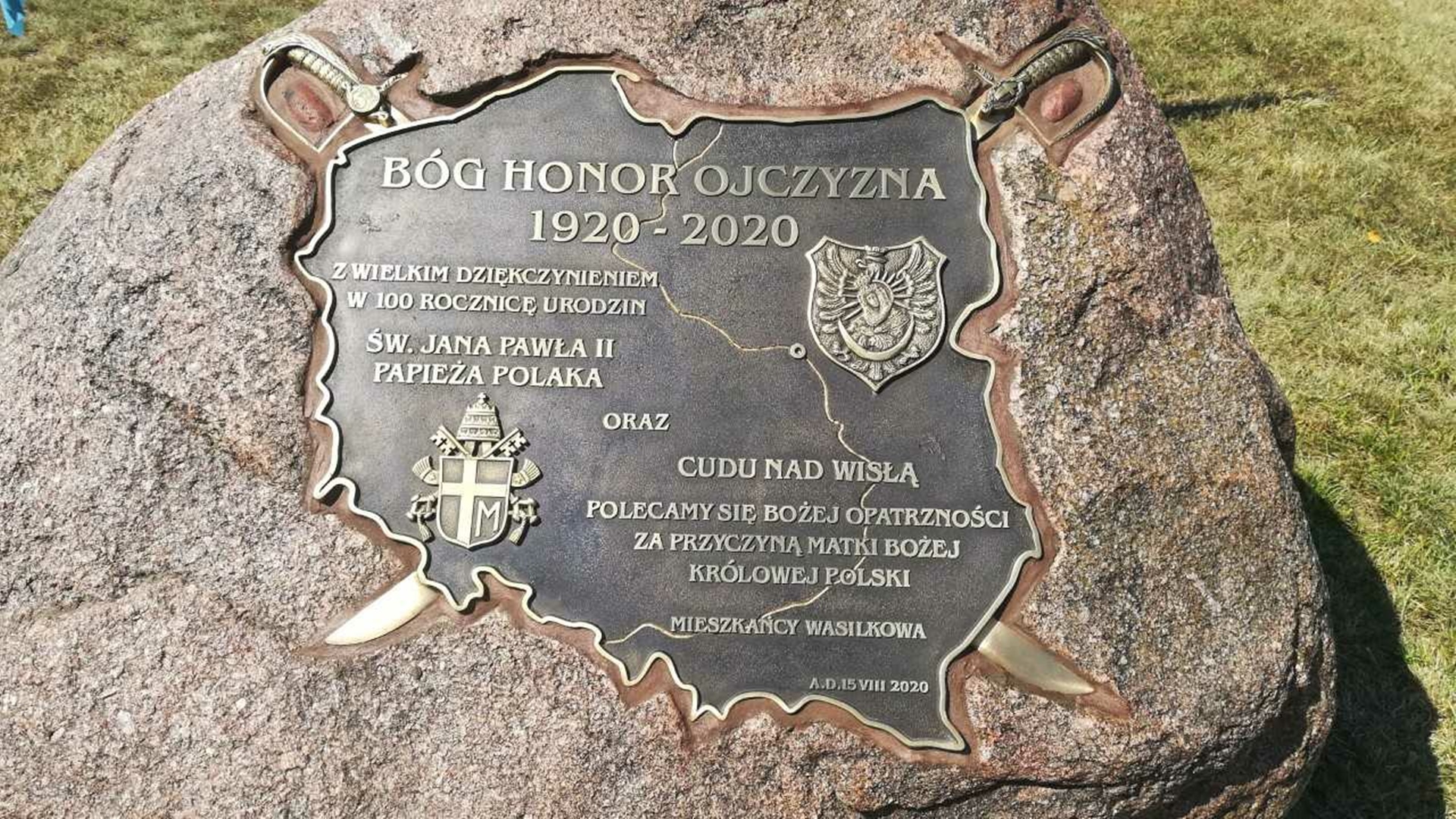 W Wasilkowie jest nowy pomnik poświęcony wydarzeniom z 1920 roku