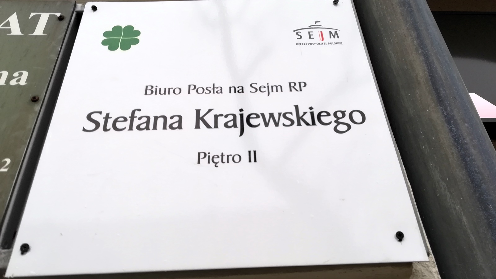Stefan Krajewski otworzył w Białymstoku swoje pierwsze biuro poselskie