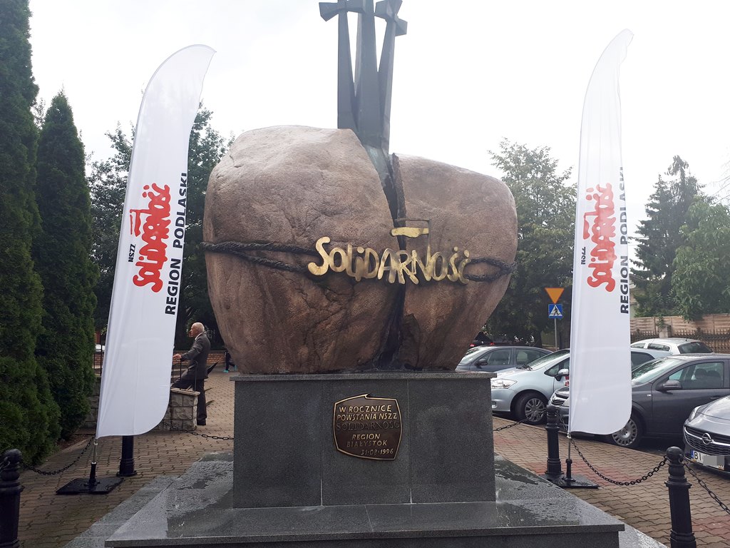 Suwałki. 38 rocznica powstania NSZZ Solidarność