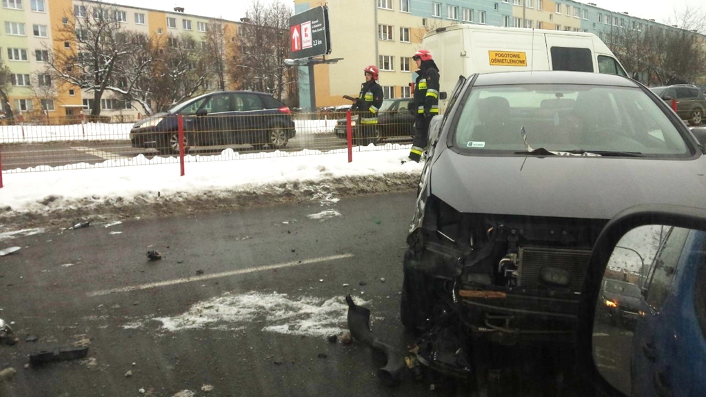 Kolizja w Białymstoku - policjantka ukarana mandatem