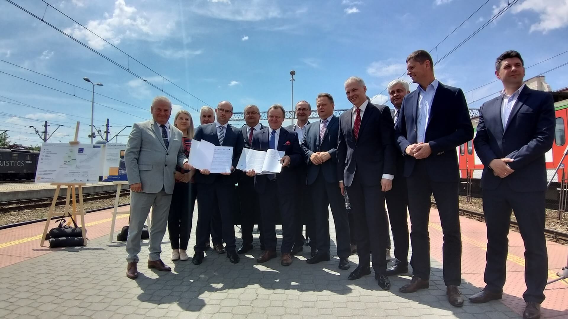 Jest umowa na modernizację odcinka Czyżew-Białystok trasy Rail Baltica