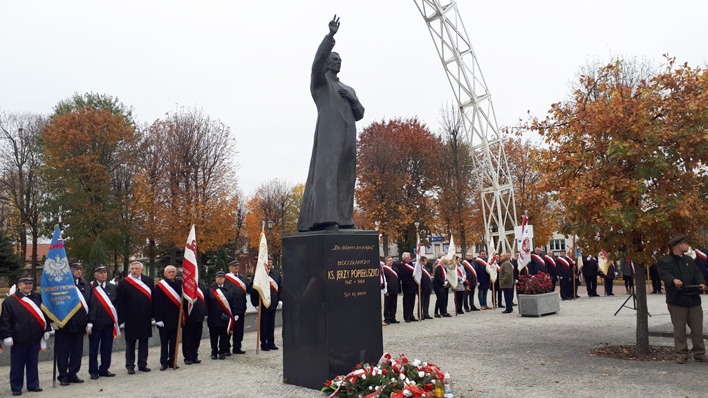 Przedstawiciele podlaskiej Solidarności upamiętnili 33. rocznicę śmierci ks. Jerzego Popiełuszki