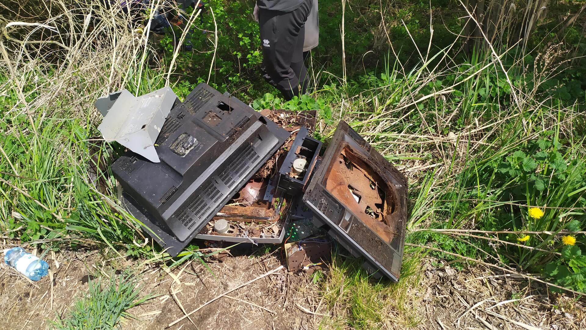 Kilkadziesiąt osób posprzątało szlak turystyczny w Narwiańskim Parku Narodowym