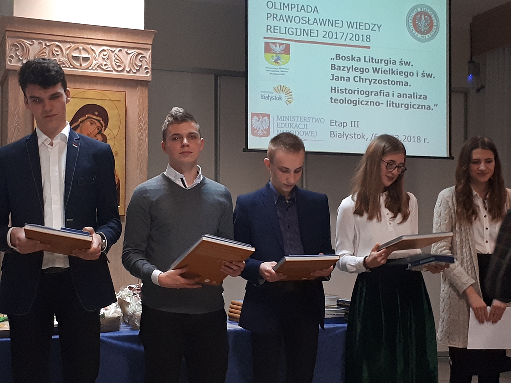 70 uczniów z Polski przyjechało do Białegostoku na XIX Olimpiadę Prawosławnej Wiedzy Religijnej