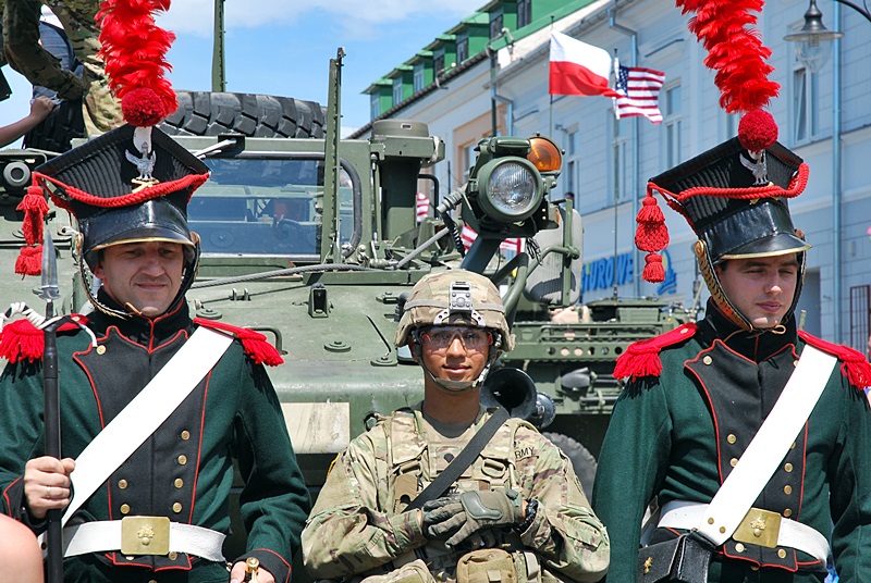 "Rajd Dragonów". Amerykańscy żołnierze w Suwałkach [zdjęcia]