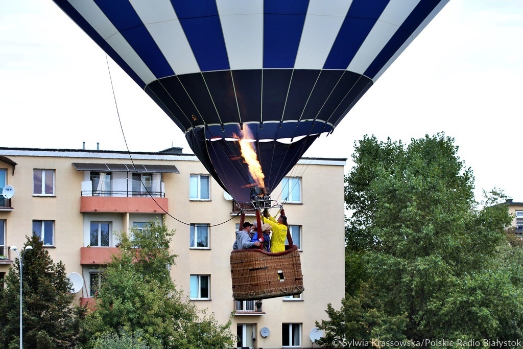 Kolorowe balony uniosły się nad Białymstokiem