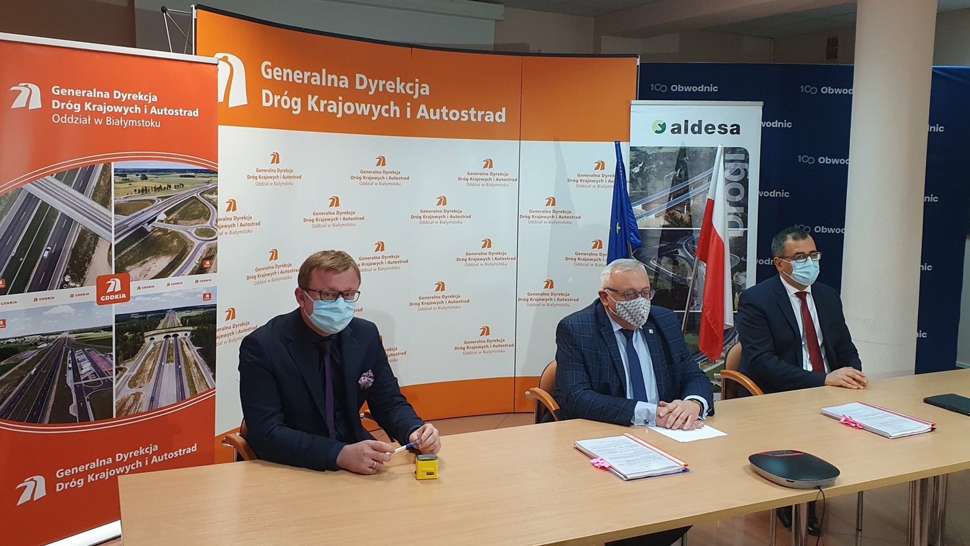 Drogowcy podpisali umowę na budowę zachodniej i południowej obwodnicy Białegostoku