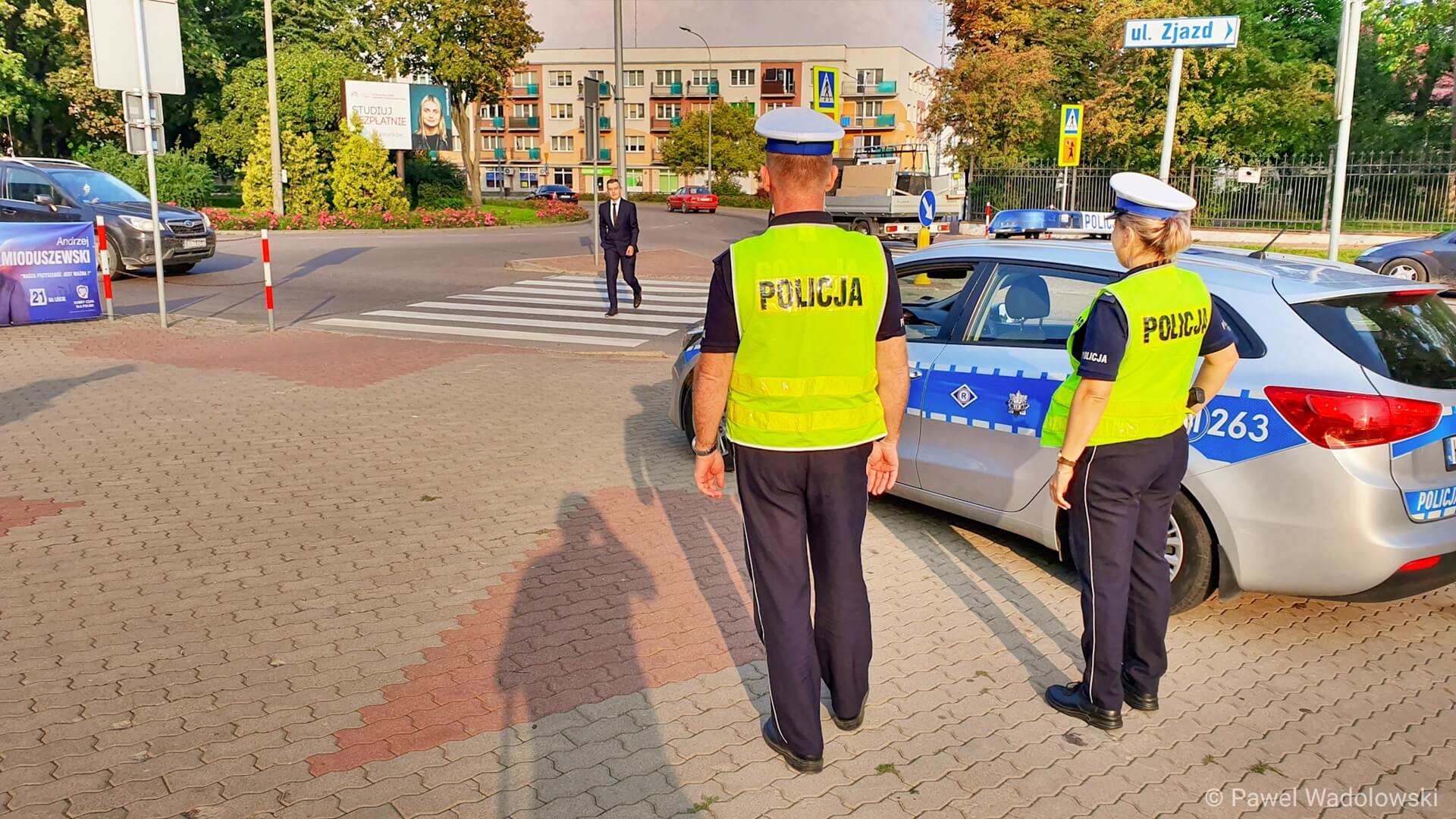 Podlascy policjanci rozpoczęli akcję "Bezpieczna droga do szkoły"