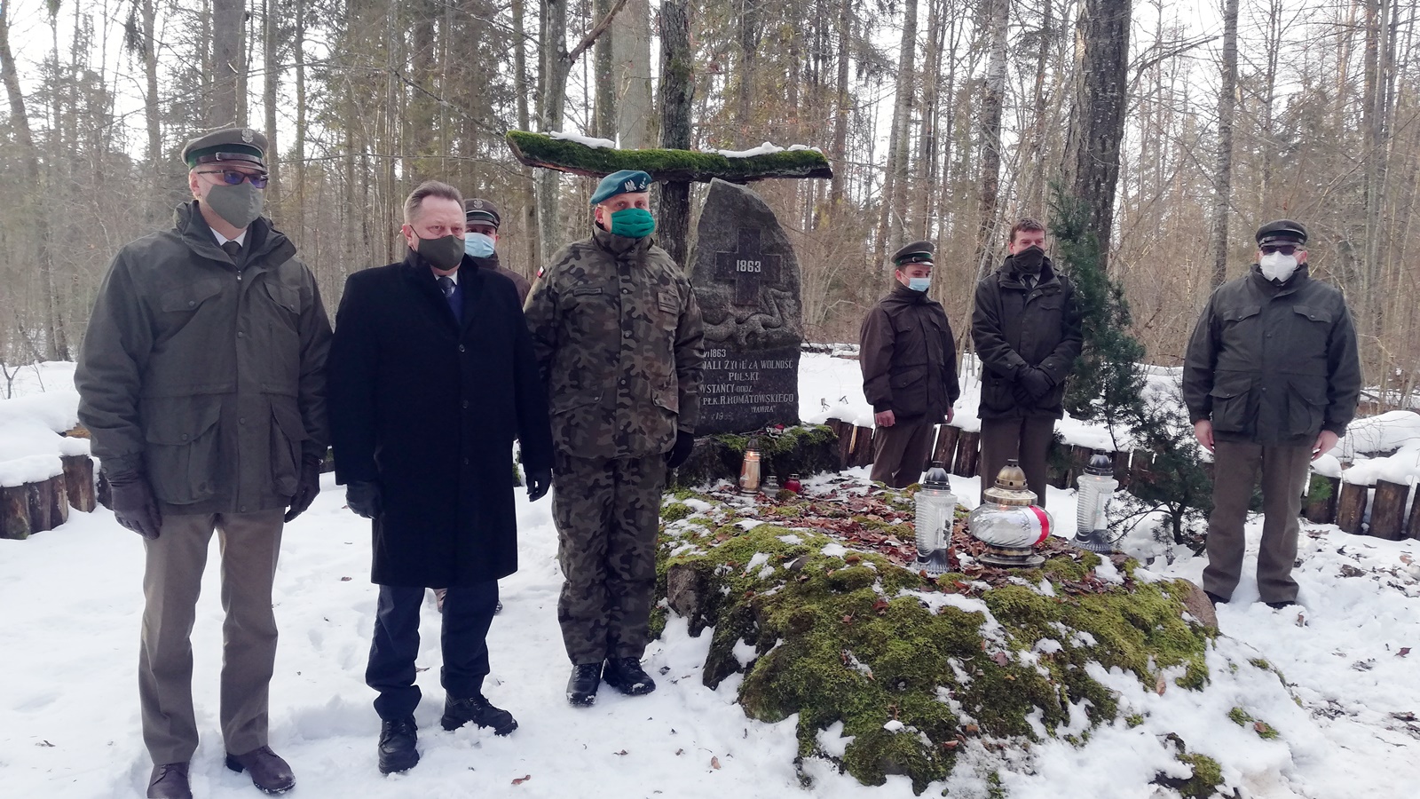 158. rocznica wybuchu Powstania Styczniowego - uroczystości w Podlaskiem