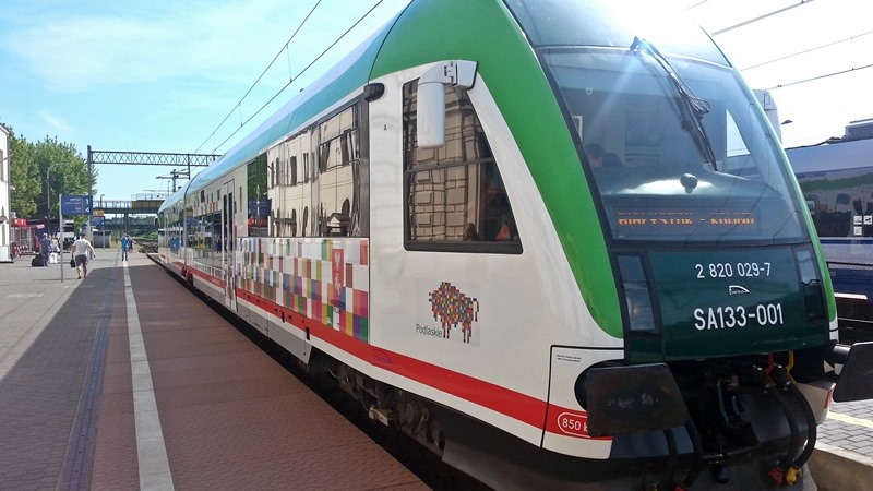 Zmiana rozkładu jazdy części pociągów w Podlaskiem