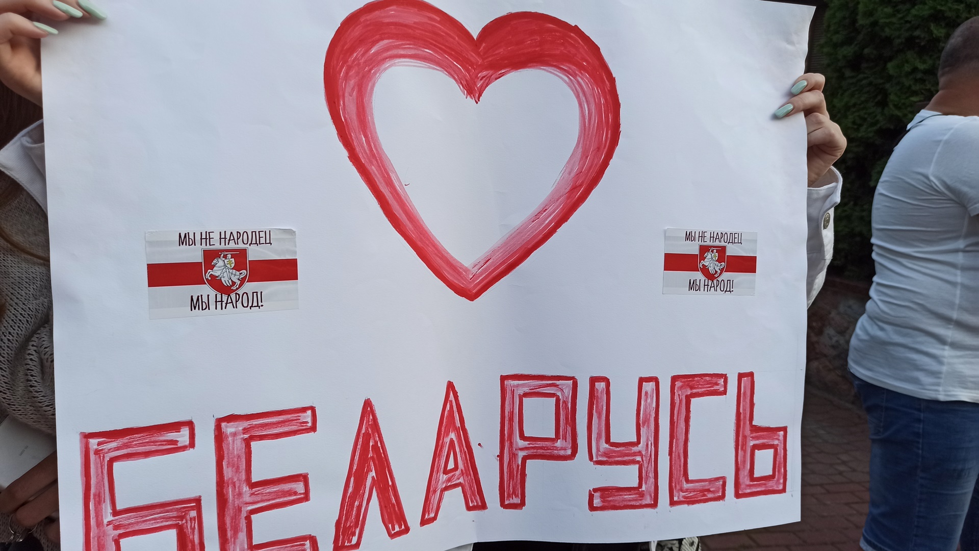 Mieszkający w Białymstoku Białorusini pomogli kobiecie pochodzącej z Baranowicz