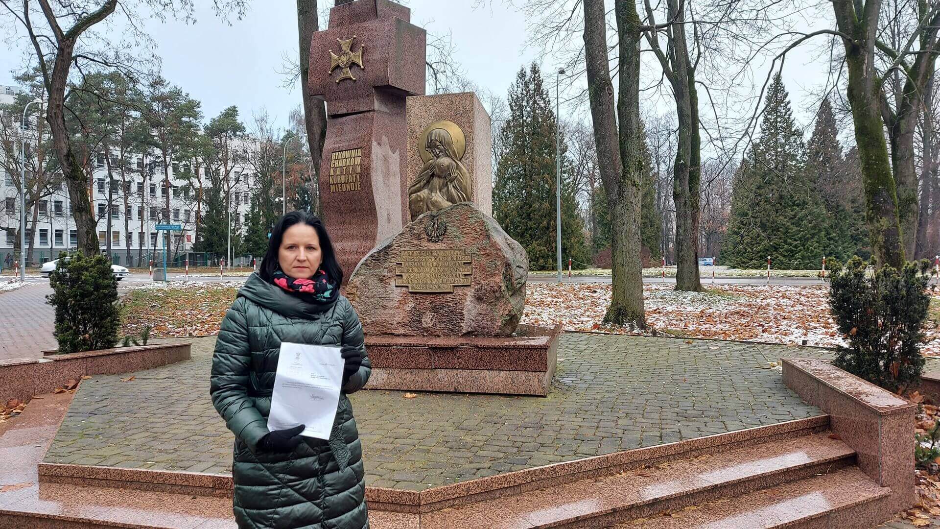 Uszkodzony Pomnik Katyński w Białymstoku ma być naprawiony