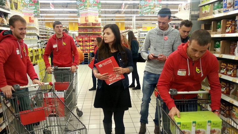 Piłkarze Jagiellonii Białystok przygotowali Szlachetną Paczkę