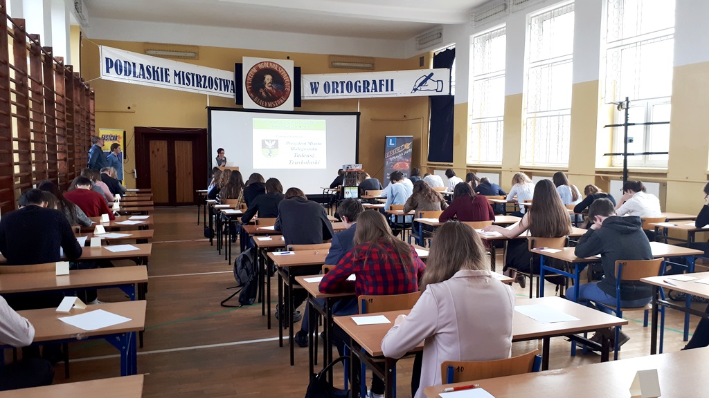 Blisko 50 uczniów wzięło udział w Podlaskich Mistrzostwach Ortografii