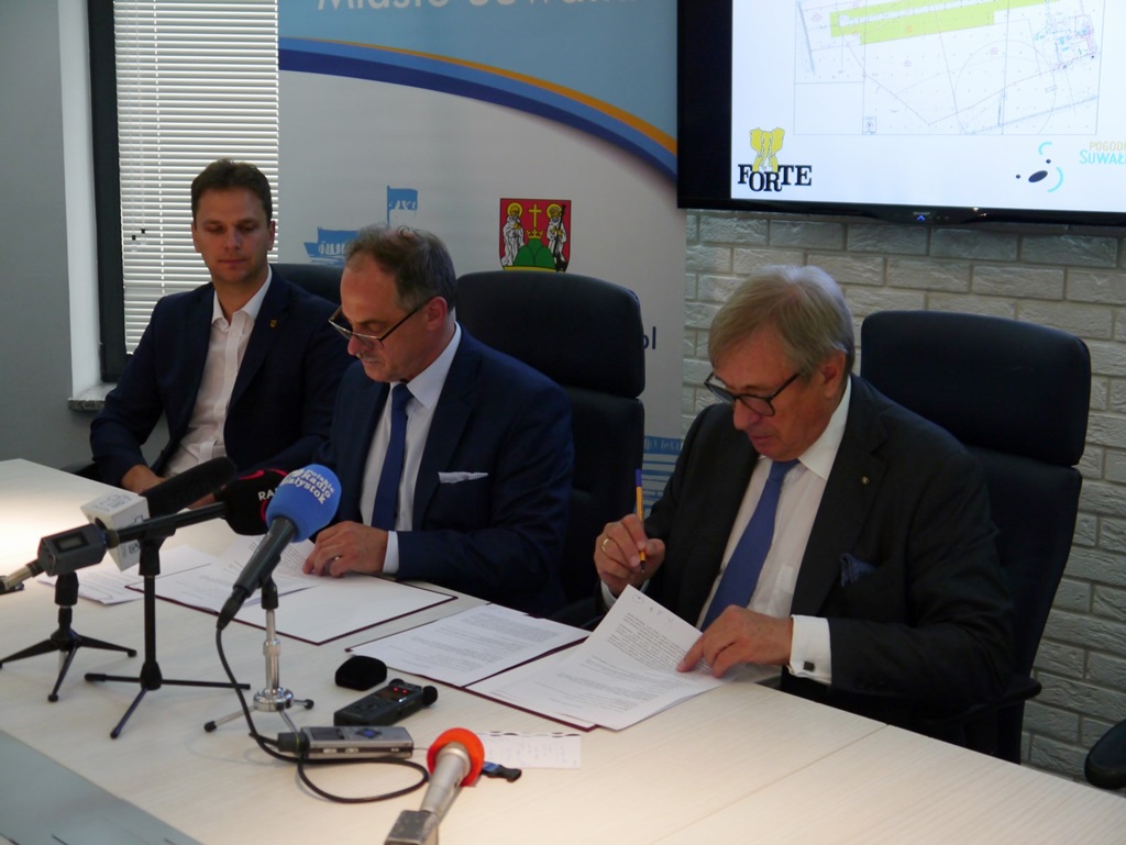 Prywatny inwestor dołoży się do budowy pasa startowego w Suwałkach