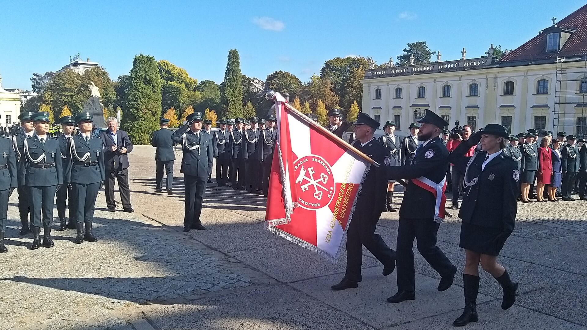 Podlaska KAS ma swój sztandar