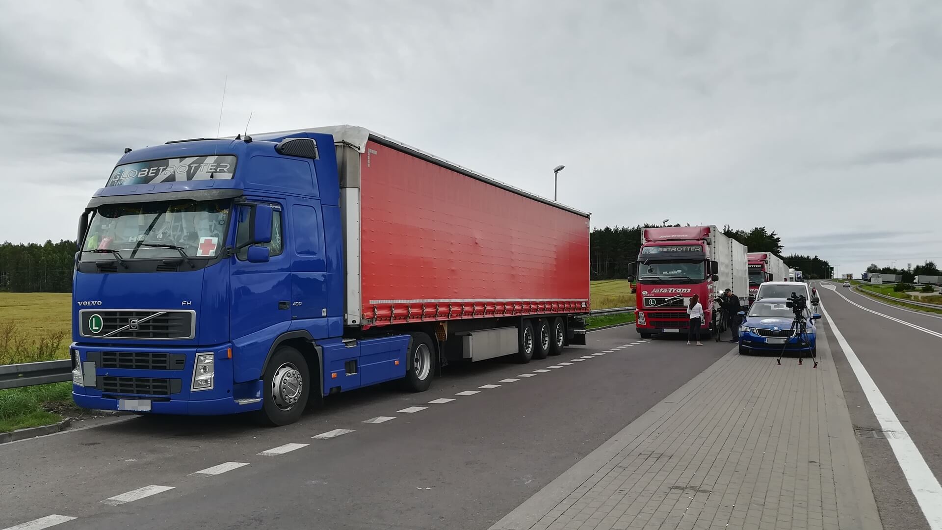 Na Białoruś kolejny raz jadą ciężarówki z pomocą humanitarną