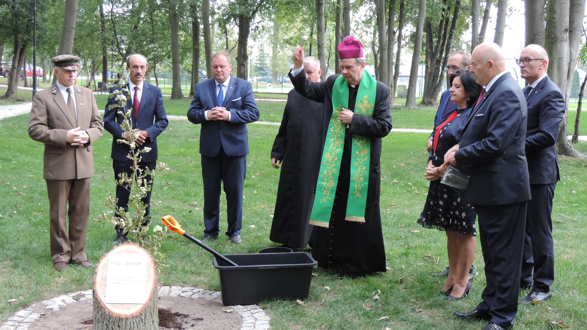 W Czyżewie zasadzono Dąb Izydora