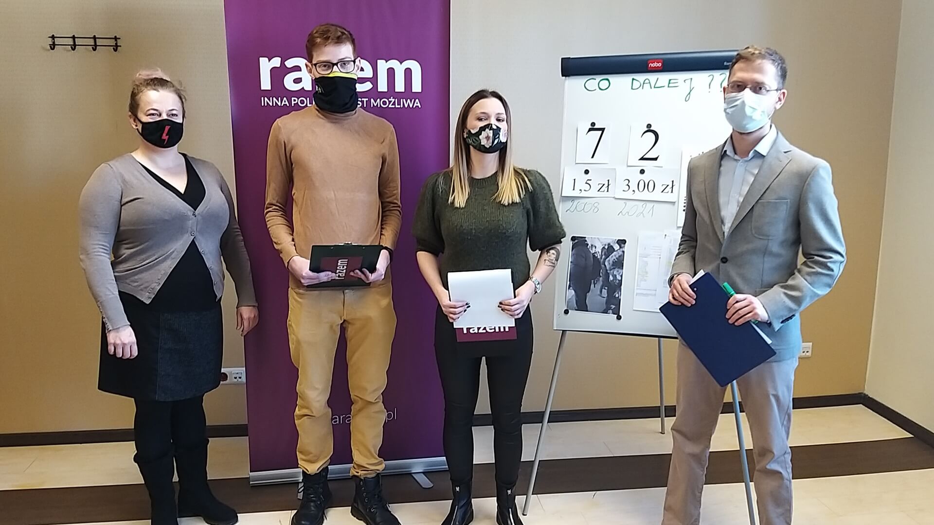 Działacze partii Razem apelują o zmianę organizacji i rozkładu jazdy białostockich autobusów