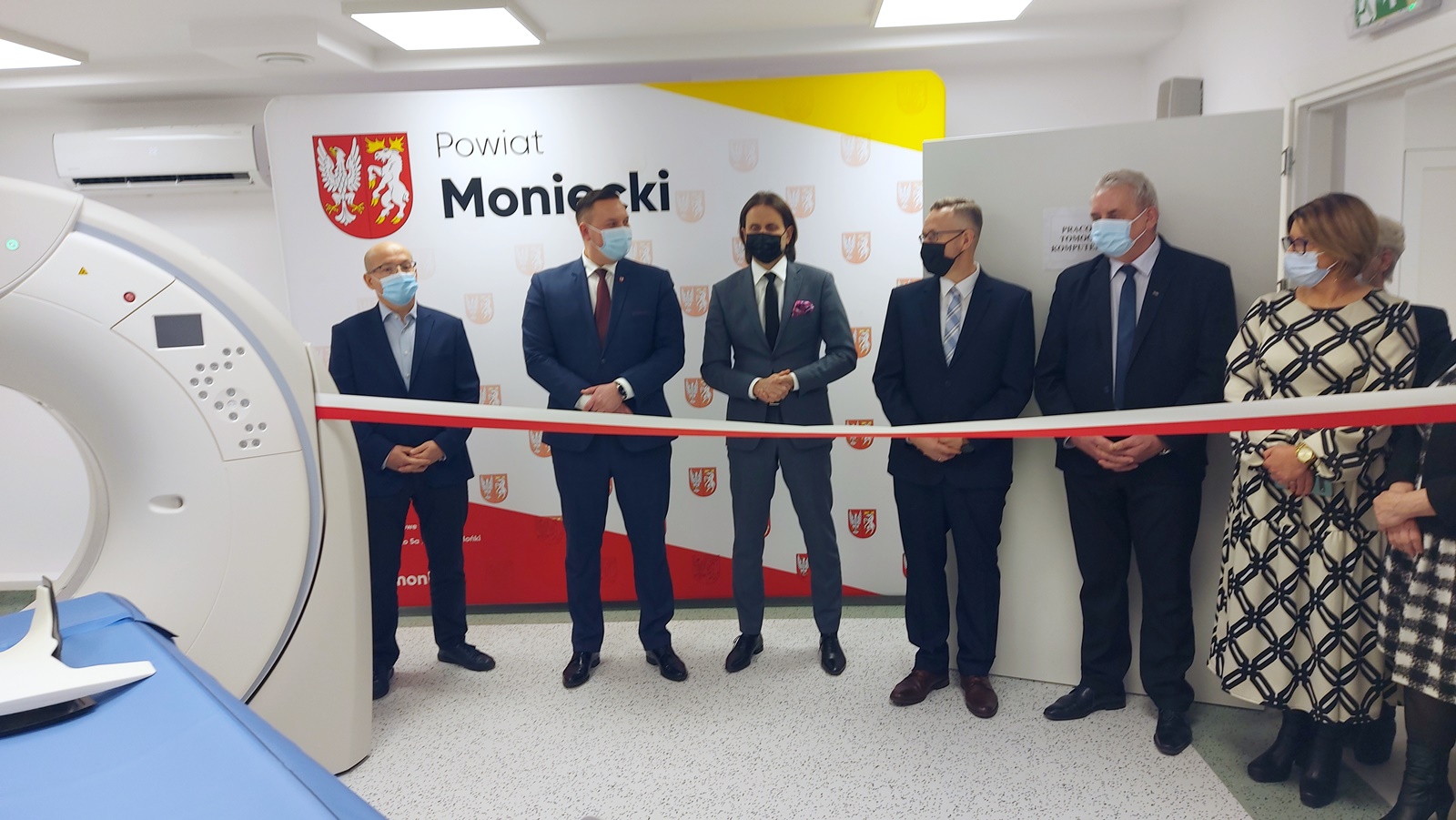 W szpitalu w Mońkach do użytku oddano nowy tomograf