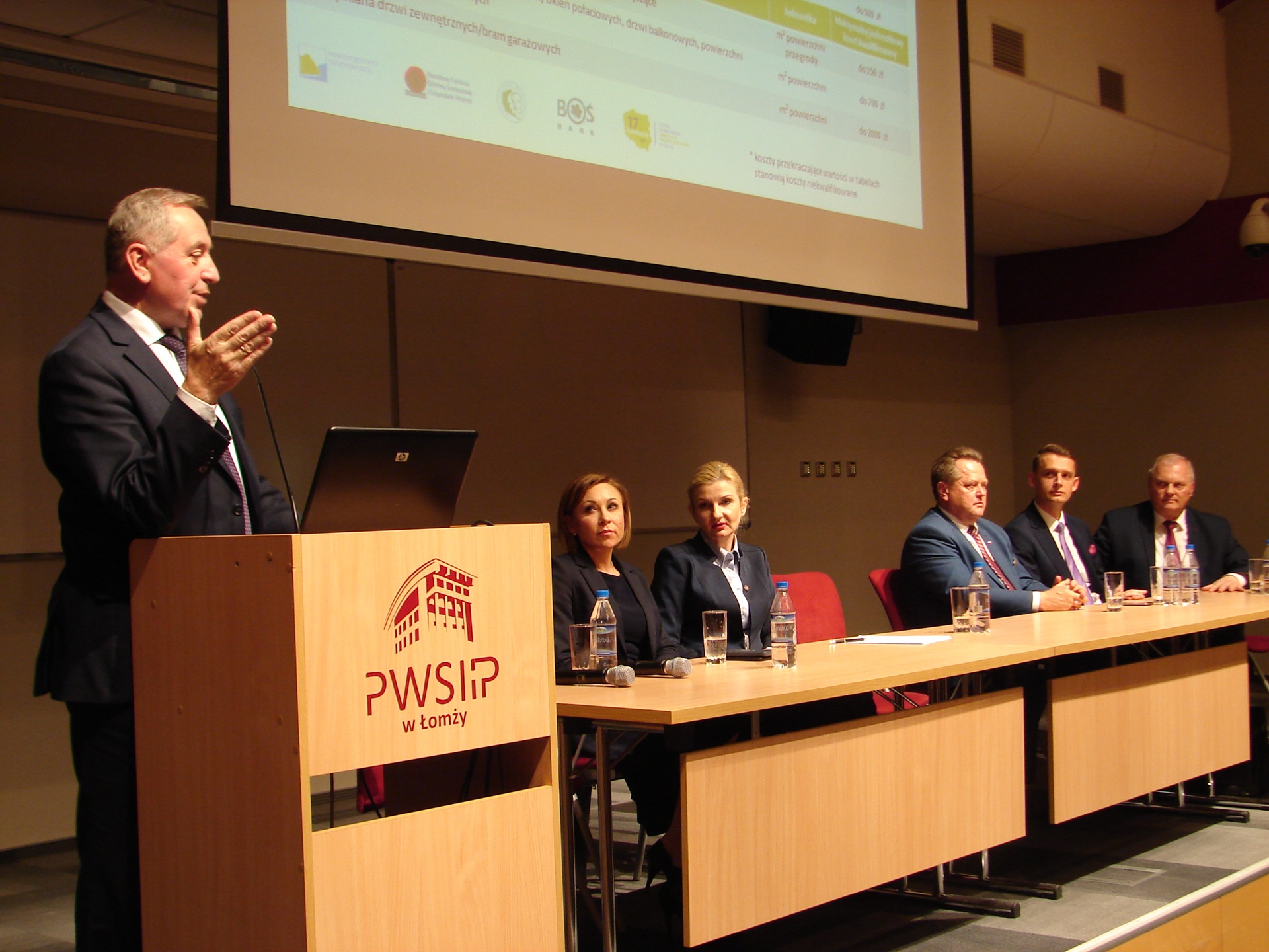 Program "Czyste powietrze" - spotkanie z ministrem środowiska w Łomży