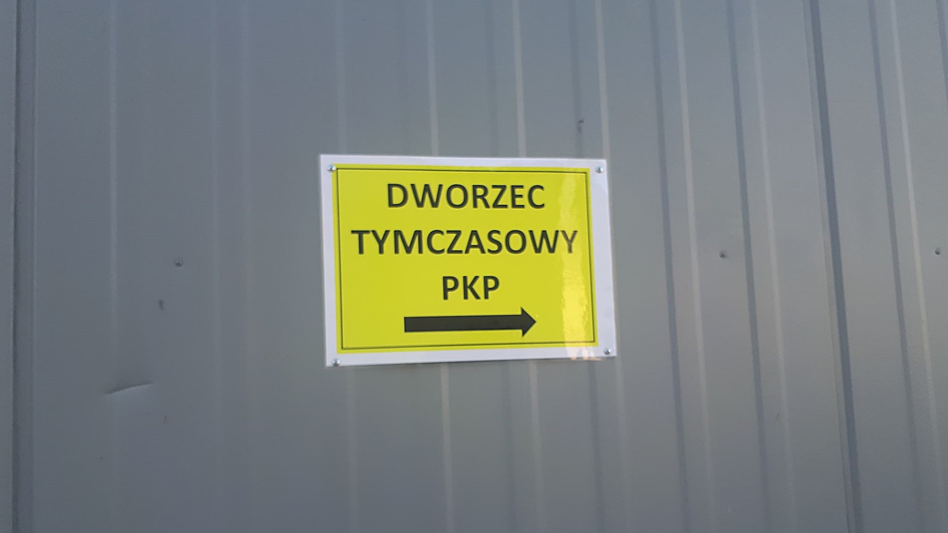 Podróżni w Białymstoku muszą korzystać z tymczasowego dworca PKP